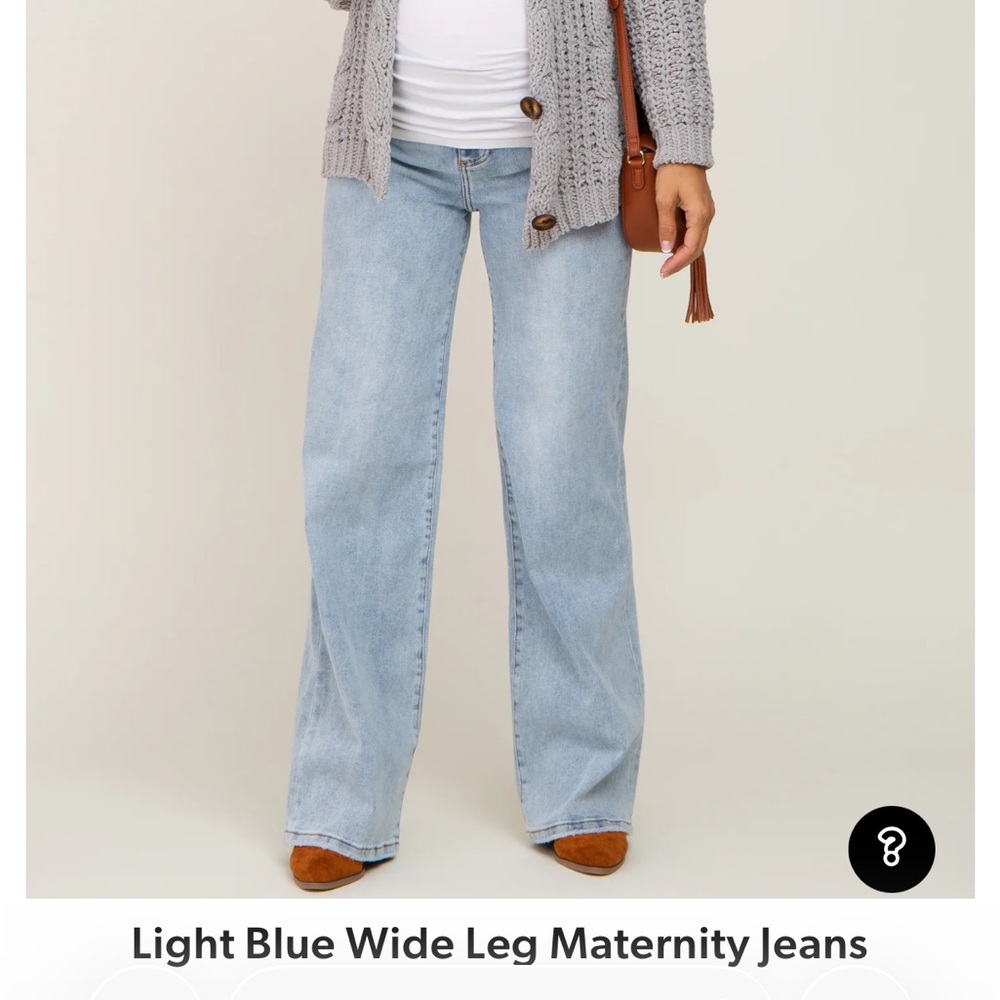 Pinkblush Light Blue Maternity Jean